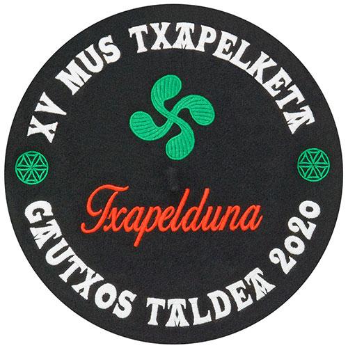 Txapela Bordada para campeonatos de mus