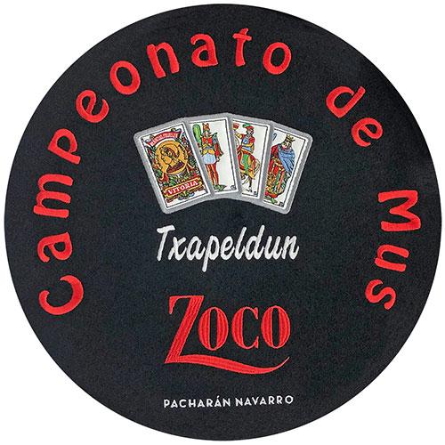 Txapela Bordada para campeonatos de mus