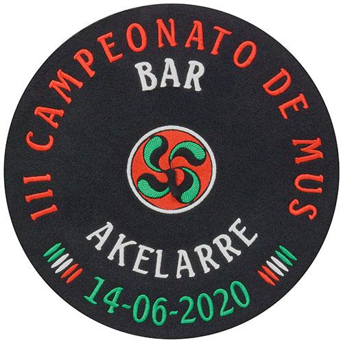 Txapela Bordada para campeonatos de mus