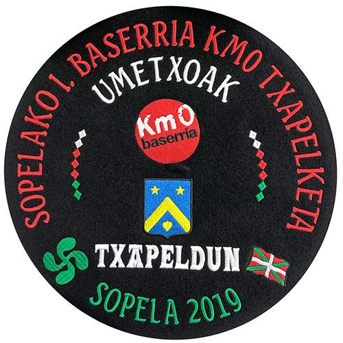 Txapela Txapeldun Bordada y Personalizada