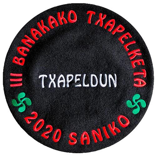 Txapela Txapeldun Bordada y Personalizada