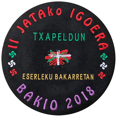 Txapela Txapeldun Bordada y Personalizada