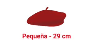 Pequeña | Roja - 29 cm