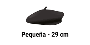 Pequeña | Negra - 29 cm