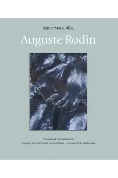 Book cover of Auguste Rodin by Rainer Maria Rilke, featuring a dark sculpture image.