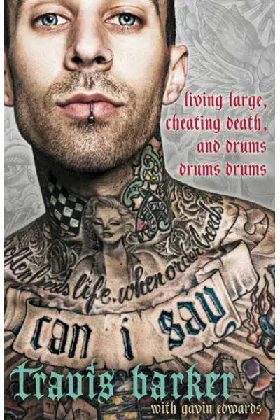 Close-up of a tattooed man with piercing and detailed tattoos on face and neck.