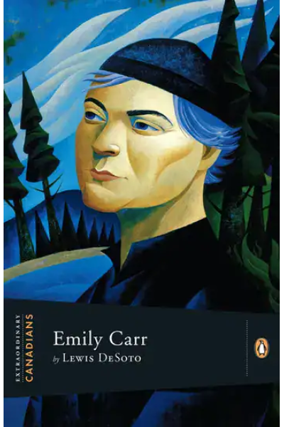 Book cover of Emily Carr by Lewis DeSoto for Canadian art biography.