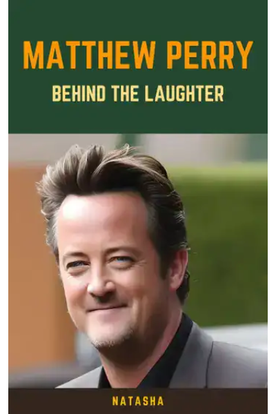 Portrait of Matthew Perry smiling outdoors for the book cover.