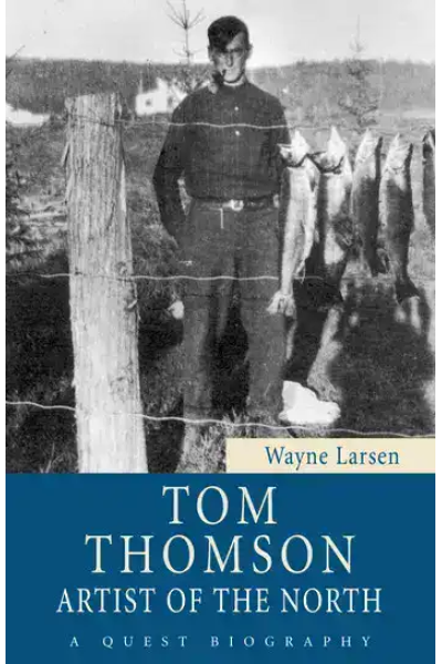 Black and white photo of a young man with fish, outdoors, vintage style.