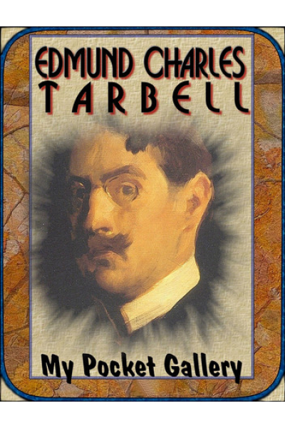 Book cover of Edmund Charles Tarbell with portrait illustration and title.
