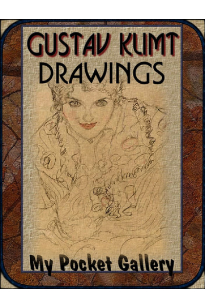 Illustration of a woman from Gustav Klimt's sketches by Daniel Coenn.