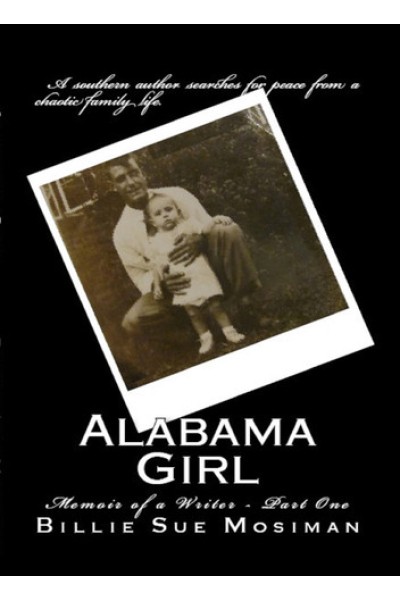 Book cover for ALABAMA GIRL memoir by Billie Sue Mosiman.