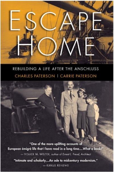Book cover for Escape Home about rebuilding life after the Anschluss.