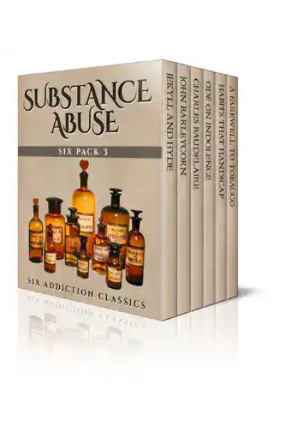 Book set on substance abuse and addiction recovery with six classic titles.