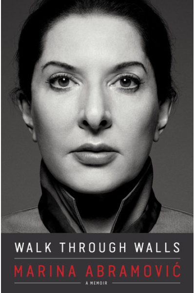 Close-up portrait of Marina Abramovic for Walk Through Walls memoir.