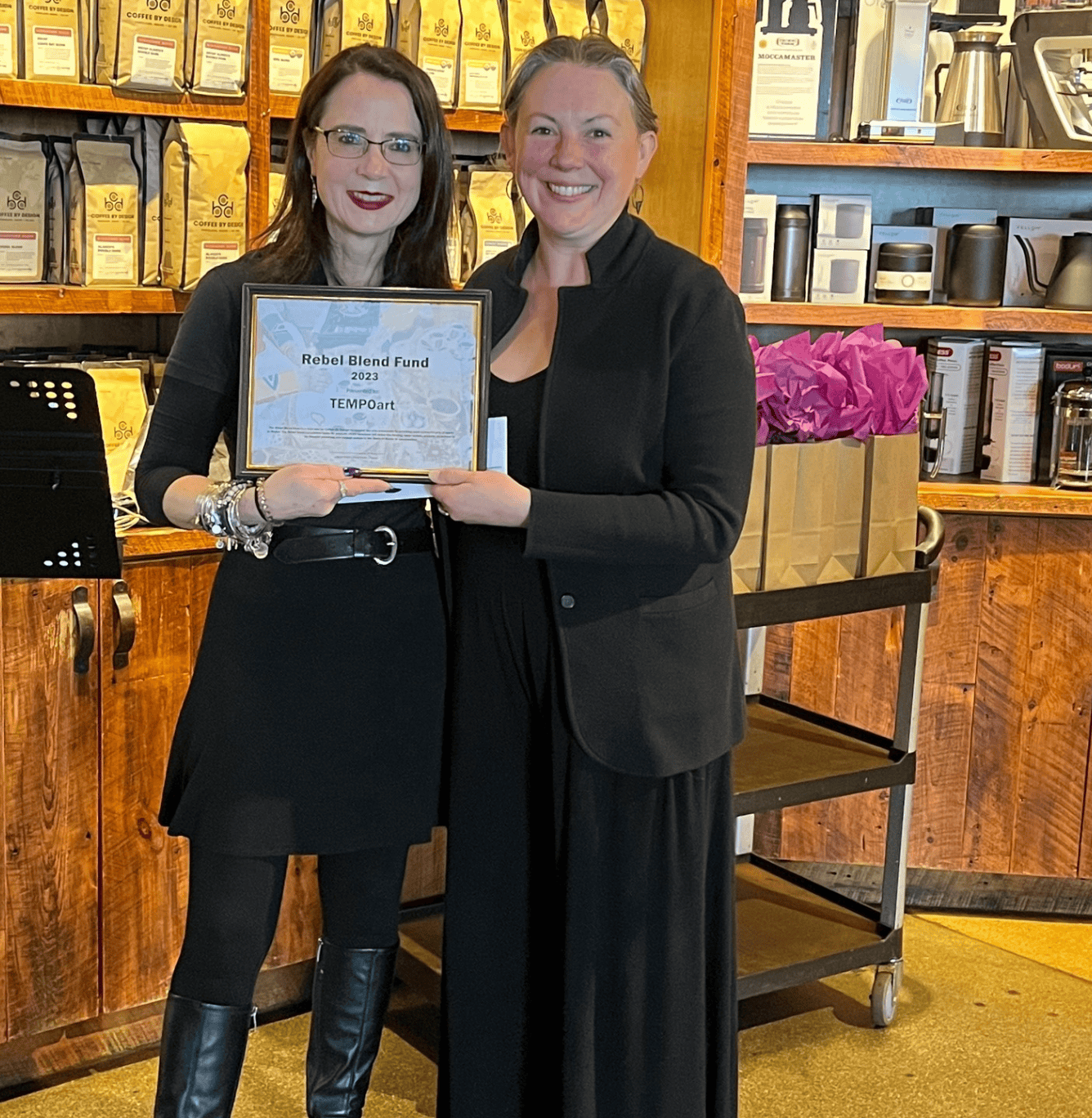 Featured image for “TEMPOart Wins the Rebel Blend Award in 2023”