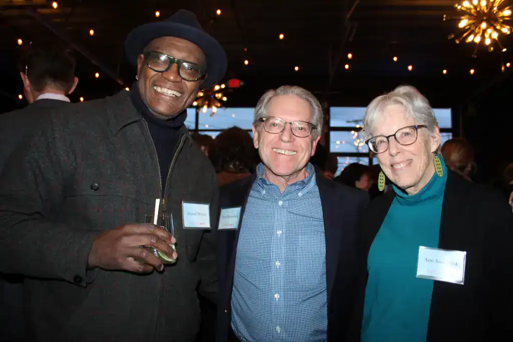 Celebrating community leaders supporting public art initiatives.