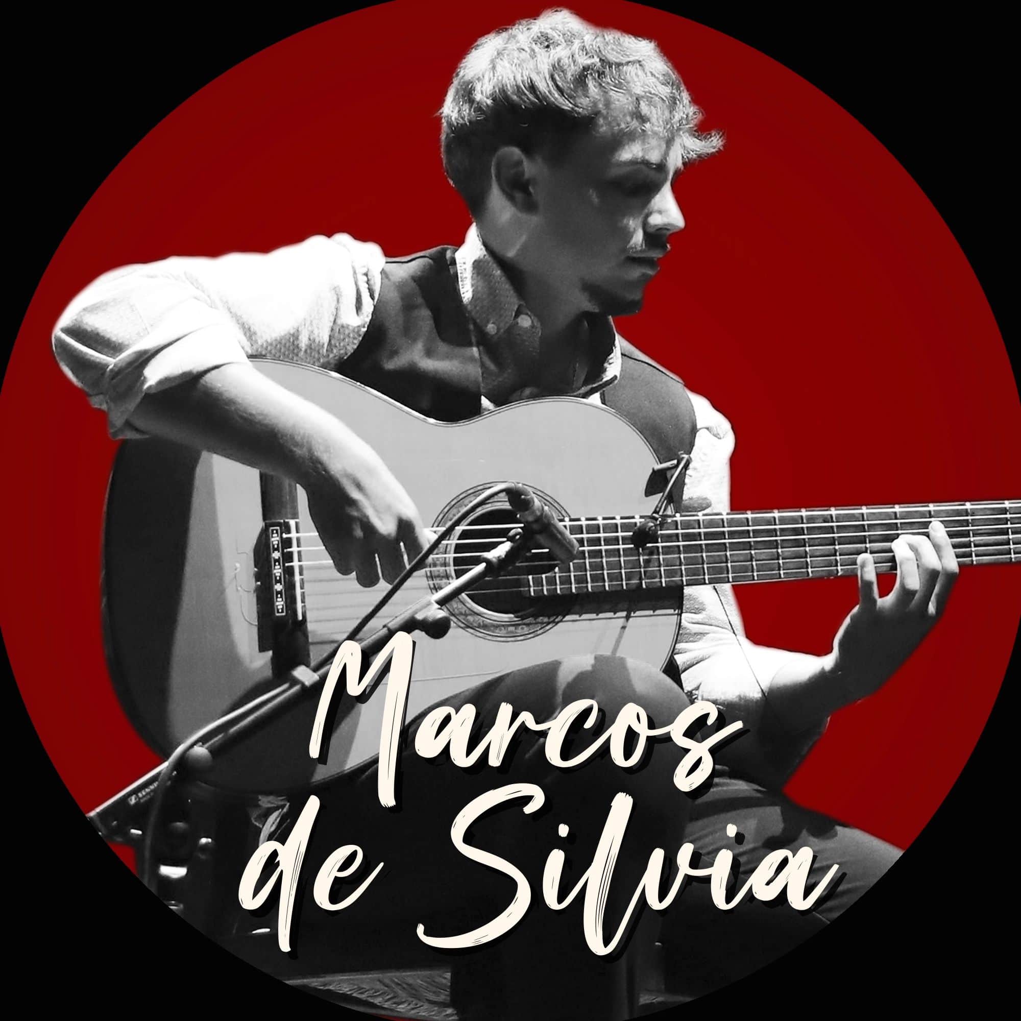Marcos de Silvia, guitarrista flamenco del Tablao Flamenco Las Setas