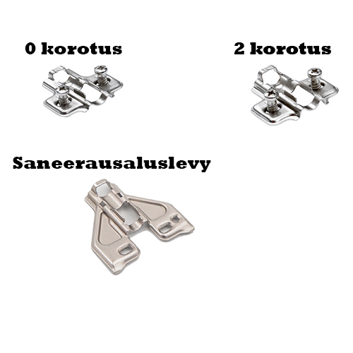 DTC C80 Pivot PRO Hidastin sarana 90° PITKÄ - Piilokulmakaapin sarana / peitelevysarana - Image 3