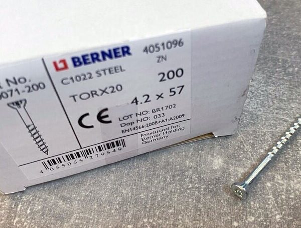 4,2x57 TORX20 - ruuvi - 200kpl