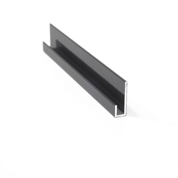 Alucobest päätylista RAL7015 harmaa - 500mm