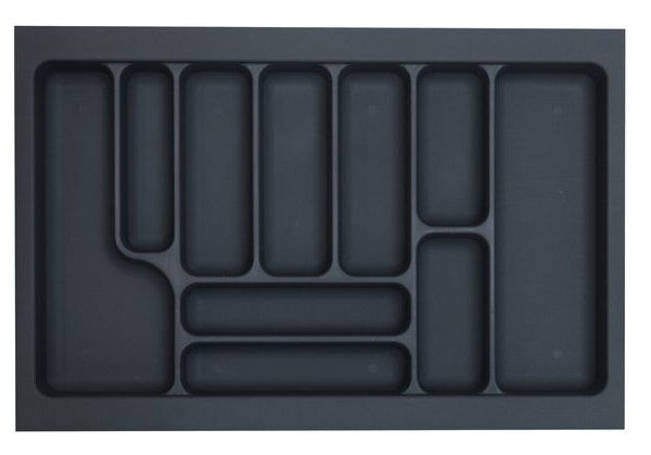 Ruokailuvälinelaatikko - harmaa - monta mittaa 300-800mm