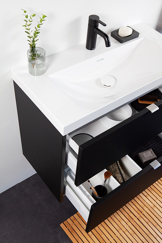 AALTO PLUS COLOR - allaskaappi 1000mm - Tumma tammi - OTSOSON - Image 4