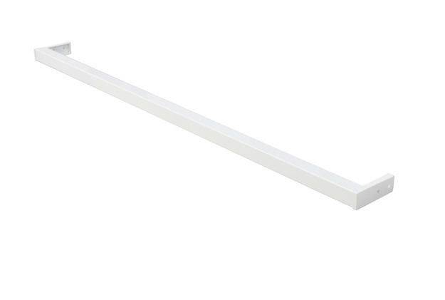 Sidelista astiakaappiin - valkoinen alumiini - Monta pituutta - Image 2