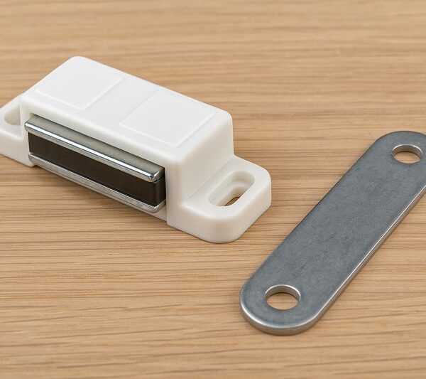 magneettisalpa - valkoinen