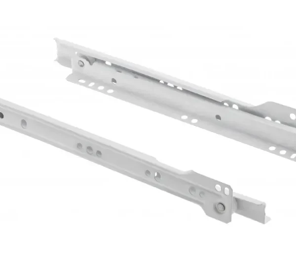 Laatikon rullakiskot / rissakiskot - pohjakiinnitteinen - 250-600mm