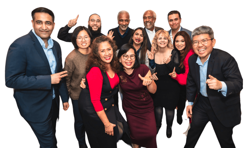 Team of diverse real estate agents serving Walnut Creek, CA, with professional expertise and friendly customer service.