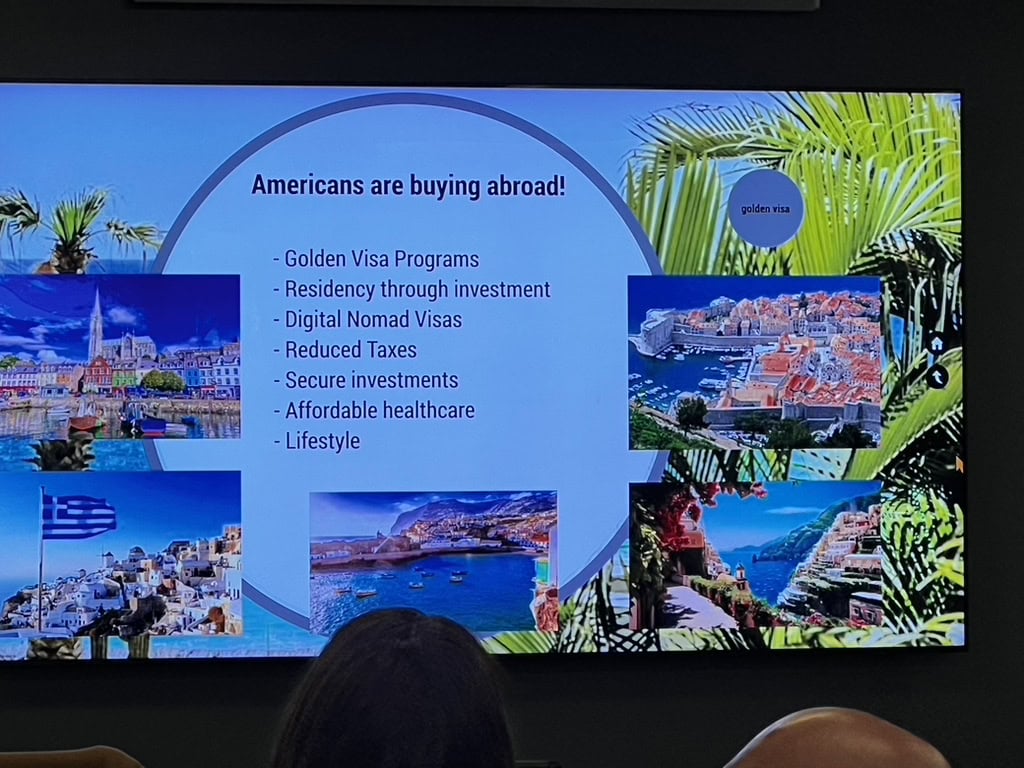 Golden visa programs and international investment opportunities in Greece and abroad.