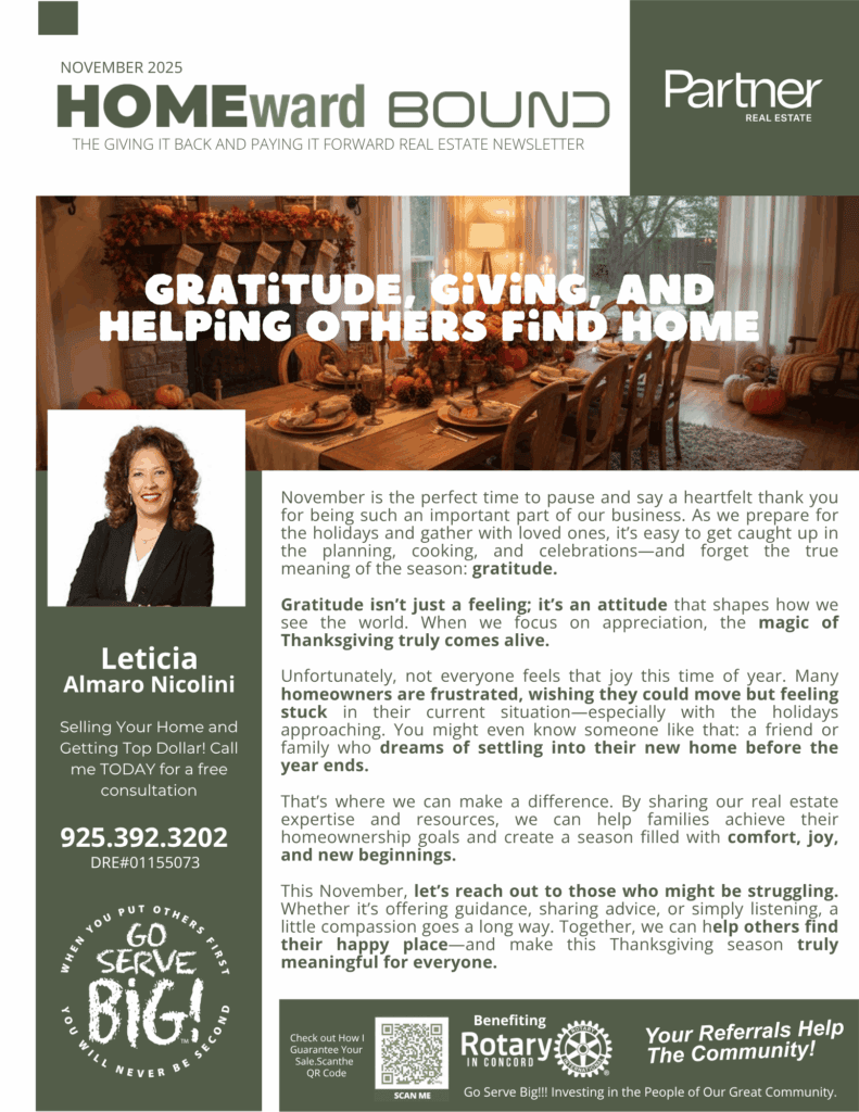 Beautiful Thanksgiving decorated dining room with autumn accents and cozy warm lighting.