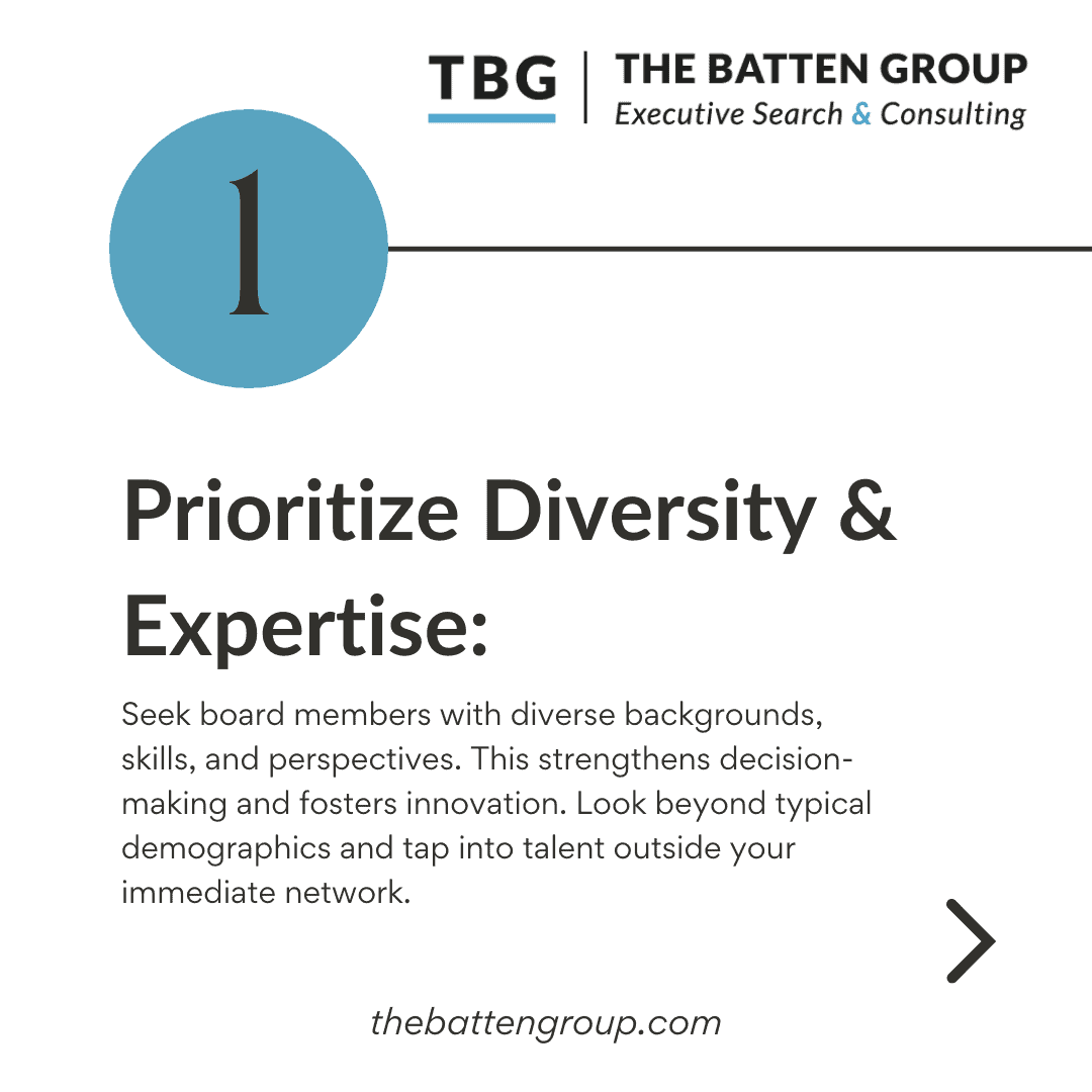 Building a High-Performing Board for Your Nonprofit: Prioritize Diversity and Expertise