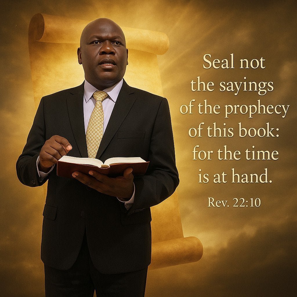 Founder Ogulo James Emmanuel sharing The Scroll (The Prophetic Word) of THE ALMIGHTY GOD YAHWEH at TETMTS Ministries