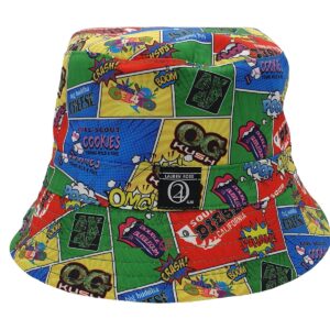 Reversible 420 Bucket Hat – Comic Style