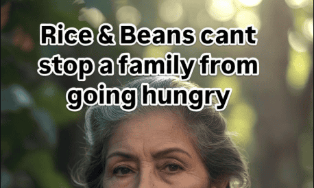 Addressing food insecurity through community support and local food programs.