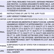 Jury trial news and legal updates from The Fostoria Free Press.