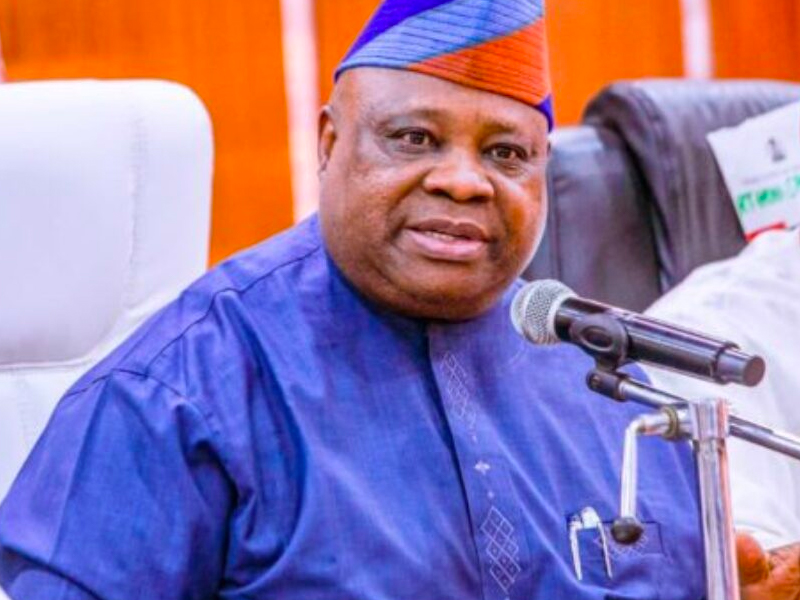 Governor Adeleke Whereabouts