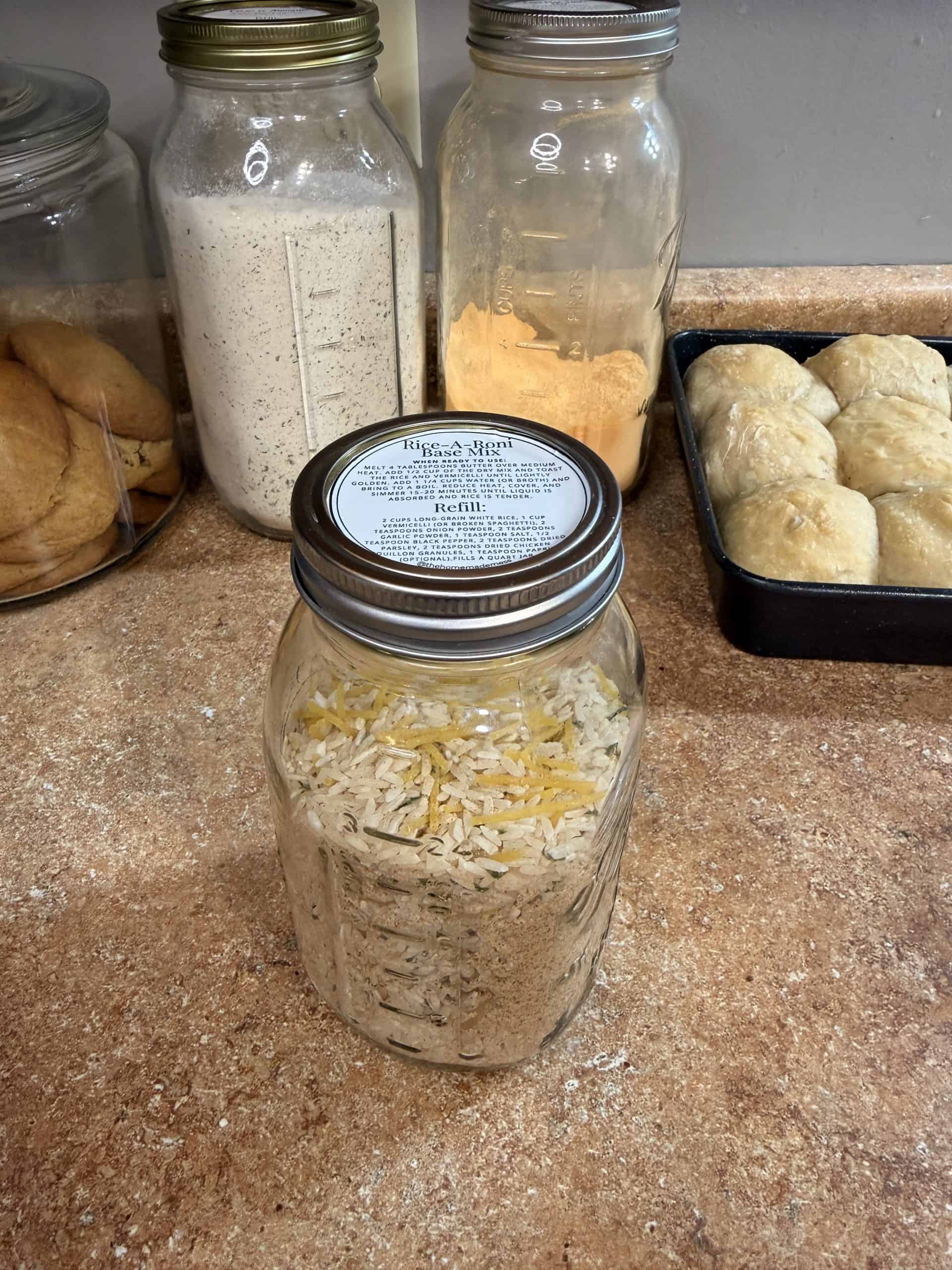 Rice-A-Roni Copycat Dry Mix - The Homemade Mess