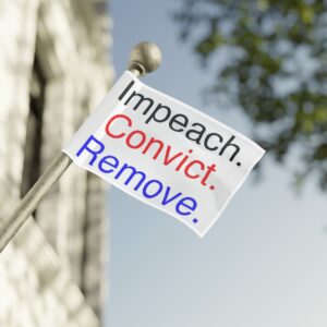 Impeach Convict Remove Flag – Protest Trump