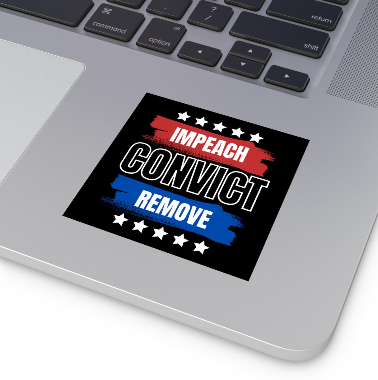 Impeach Convict Remove Sticker Anti Trump Anti Fascist