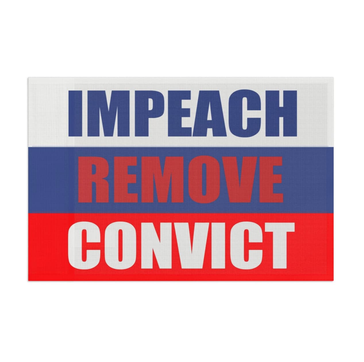 Impeach Remove Convict Flag , Anti-Trump , Anti Maga