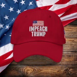 Impeach Remove Convict Hat No Kings In America Embroidered Hat