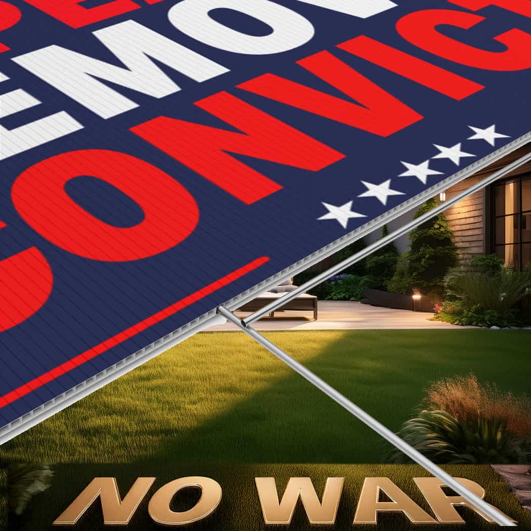 Impeach Remove Convict Protest Sign, Anti Trump Anti Musk