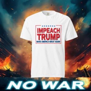 Impeach Trump - NO MAGA - Anti-Trump T-Shirt