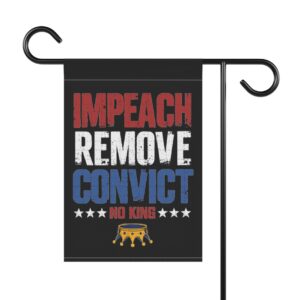 No Kings Impeach Remove Convict Flag, Anti-Trump