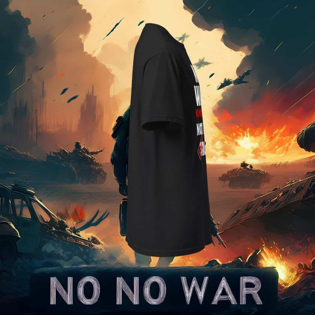 No War No More Blood Not Iran Stop Trump T-Shirt