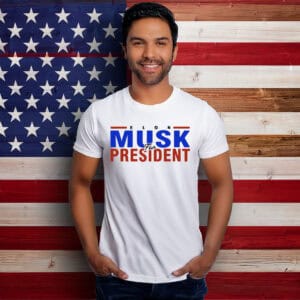 Elon Musk New America Party Shirt