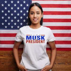 Elon Musk New America Party Shirt